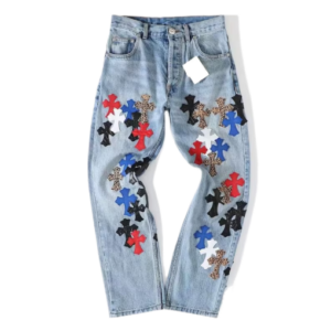 Chrome Style Levi’s Hearts Red Jeans