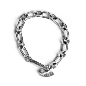 Chrome Hearts Inscribed Logo Chain Bracelet